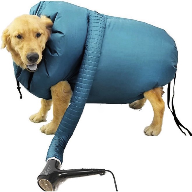 Secador de Cachorro Pet Banho Roupa Saco Dog Dryer Tosa Dog