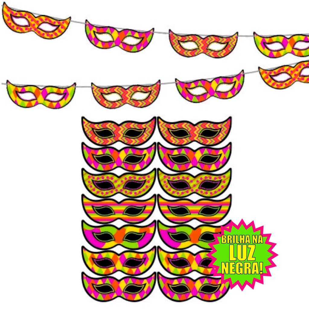 Painel Varal Carnaval Decorativo