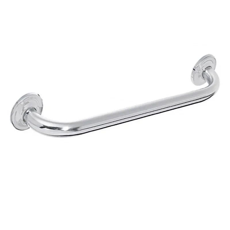 Alça Apoio Banheiro Inox 40cm Idoso Deficiente Cadeirante Acessibilidade