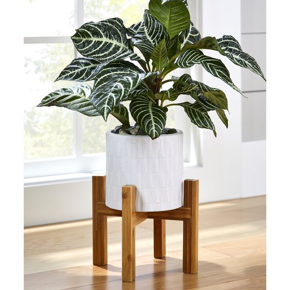 base para vaso de flor 02 unidades flor artificial natural madeira, lixado,  envernizado, decoração, sala, quarto, escritorio. | Shopee Brasil