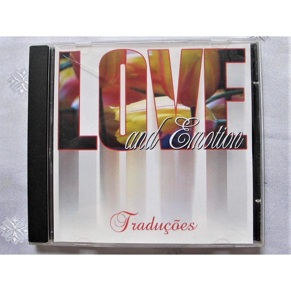 CD - Love and emotion - Traduções