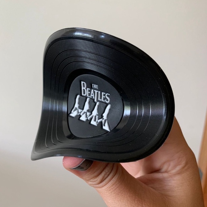 Porta Copos Disco Vinil Emborrachados Bandas de Rock Bolacha Lavável Flexível Retrô — imagem 2 de 2