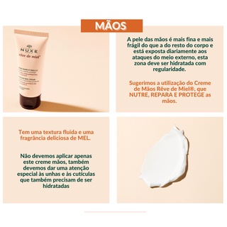 NUXE Rêve de Miel Creme Mãos Unhas 50ml