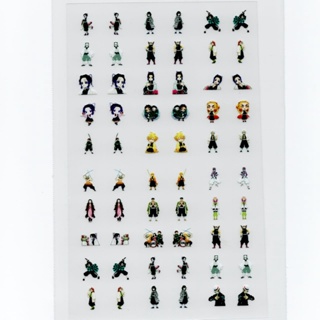60 adesivos de unha 3D Kimetsu no yaiba PRÉ PRONTO - modelo 547-4  anime demon Slayer em Oferta na Shopee