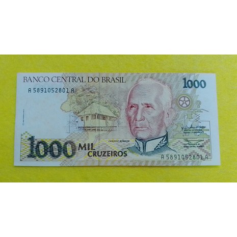 Cédula C217 1000 CRUZEIROS CANDIDO RONDON FE ( Item de Coleção )