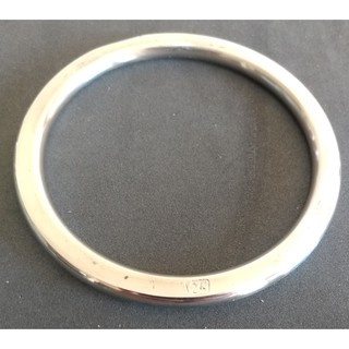 Argola Chata Nº 24 em Aço Inox