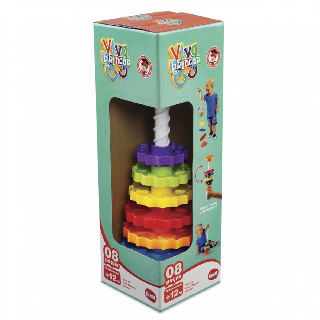 Brinquedo Giro Magico MK326 - Dismat