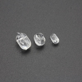 100 Pçs/Lote 3x5 4.7x6 5x8 Transparente Contas Cruzadas De Pesca De Plástico Beads Duplo Pérola Broca Cruz Da Carpa em Oferta na Shopee