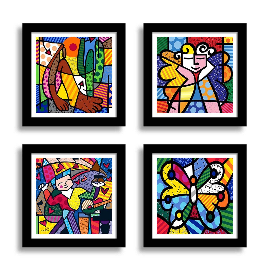 Quadro Romero Britto: Onde Comprar | BuscaProdutos