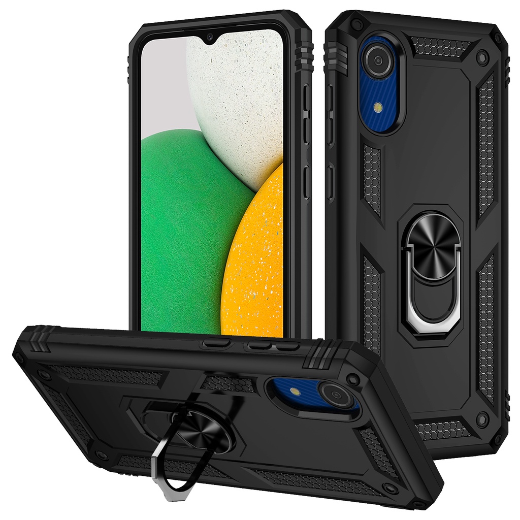 Capa Capinha Anti Shock Para Samsung Galaxy A03 Core Sm-a032(película de vidro opcional)