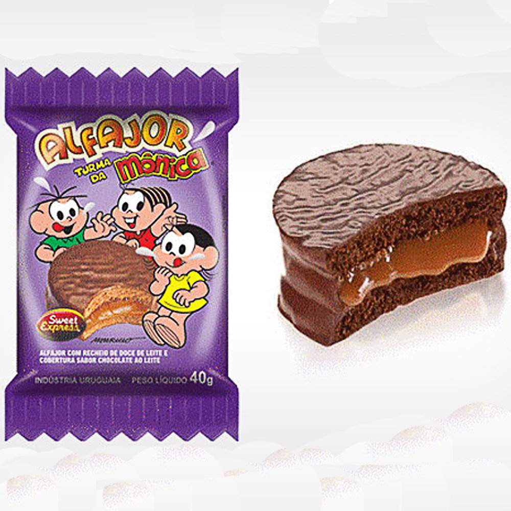 Alfajor Da Mônica Original Doce De Leite