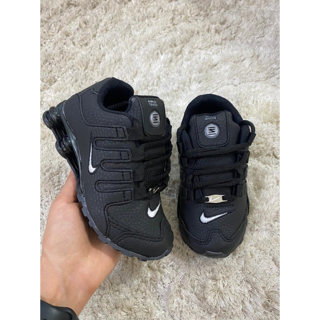 Tenis nike shox sales infantil