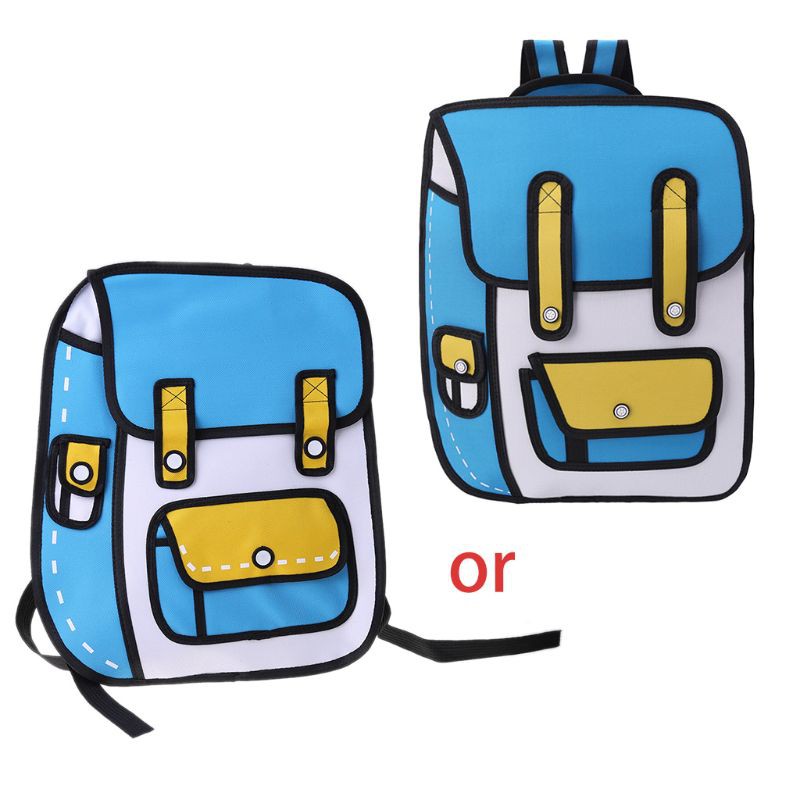 3d jump style backpack