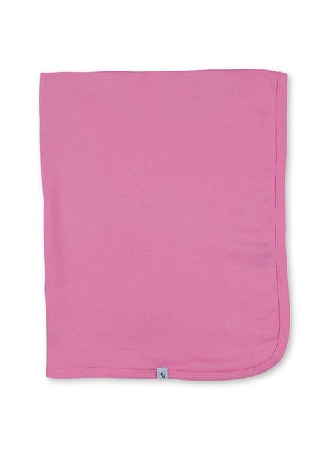 Manta Bebê Bolinha Lisa Rosa em Oferta na Shopee