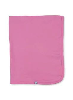 Manta Bebê Bolinha Lisa Rosa