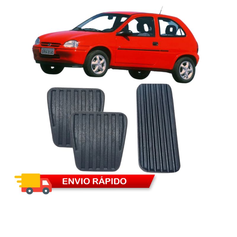 Kit Capa Pedal Corsa 96 97 98 99 2000 2001 2002 em Oferta na Shopee