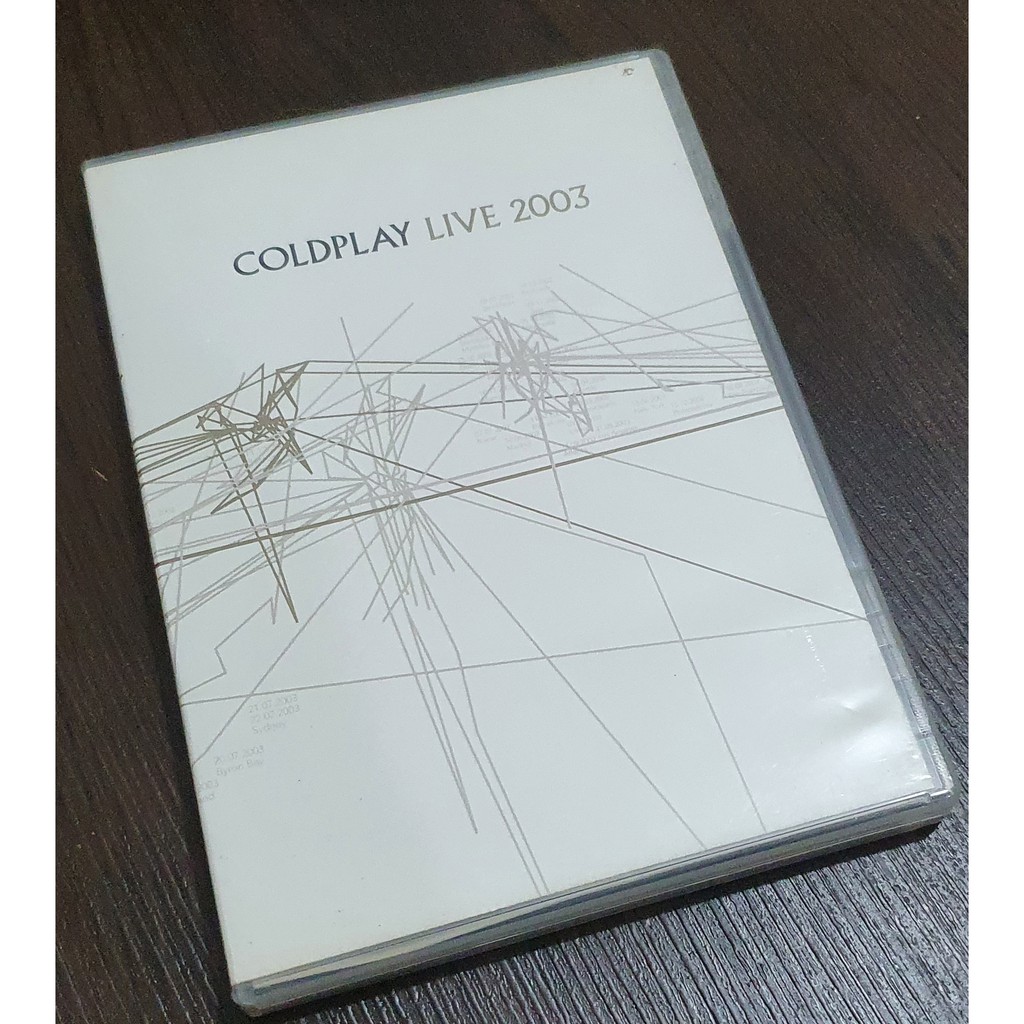 DVD+CD Live 2003 Coldplay (Edição Deluxe DVD+CD)