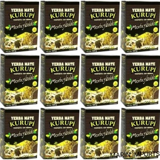 cx12 Erva terere kurupy menta e boldo de 500gr