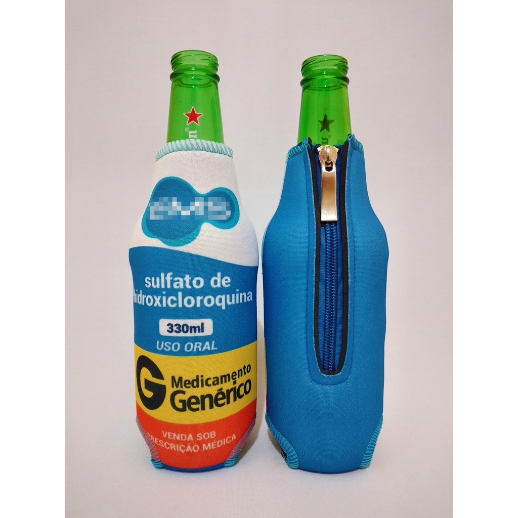 Porta Garrafa Cerveja Long Neck Cloroquina Shopee Brasil