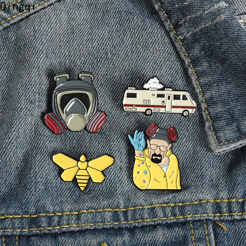Quebrando Pin Broches De Esmalte Mau Série De TV BAD Inspiração Lapela Crachá Broche Jóias Engraçadas Presentes Acessório Para Amigos Fãs