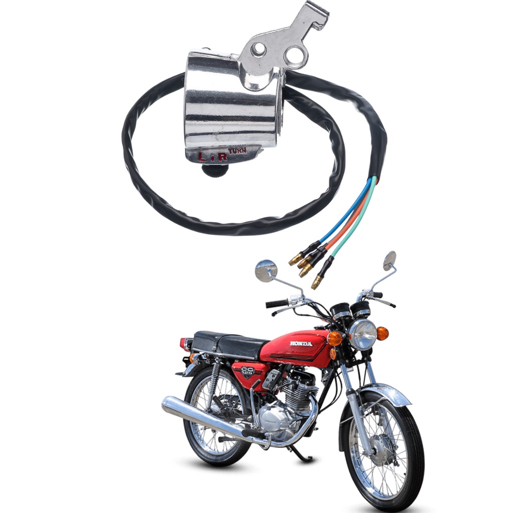 Punho Interruptor Luz Esquerdo CG 125 1979-1982 Condor em Oferta na Shopee