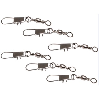 Kit 10un Snap Engate Rápido Com Destorcedor Girador Pesca - DIVERSOS TAMANHOS