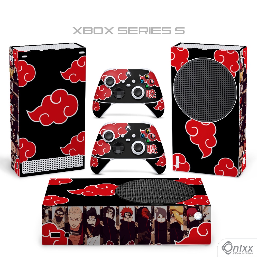 Skin Xbox Series S Adesiva Naruto Akatsuki Shopee Brasil