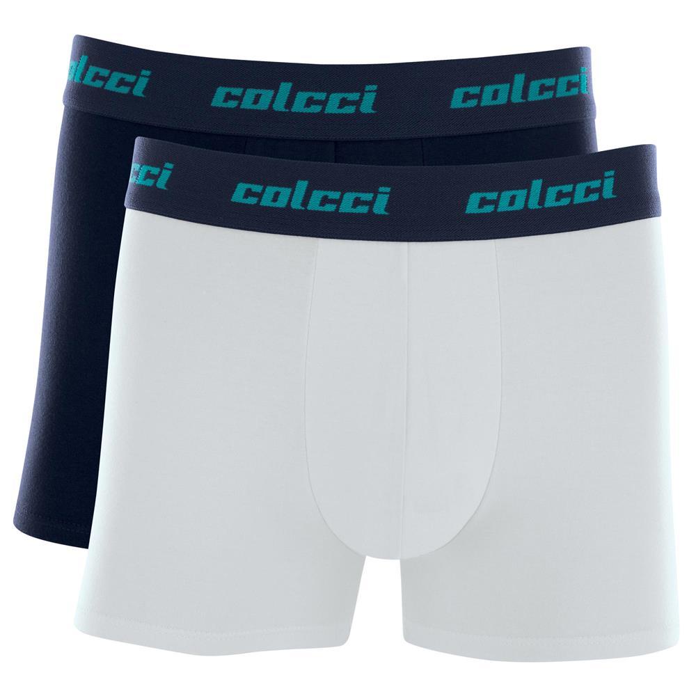 Kit Cueca Boxer Colcci 2 Peças Masculina Algodão com Elástico - Men Clothes