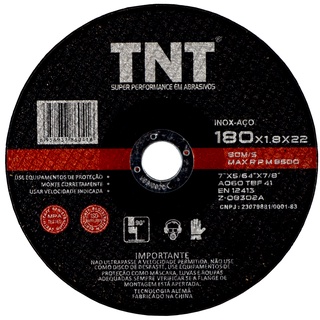 Kit C/10 Black Disco Corte Fino Aço Inox E Ferro 180x1,8x22