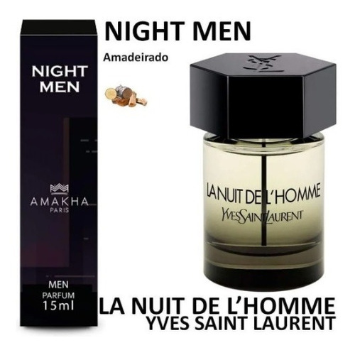 Perfume Night Men (fragrancia La Nuit De L'homme Yves ) 15ml