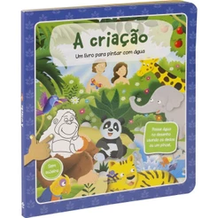 Um livro para pintar com água | Capa Dura | A Criação