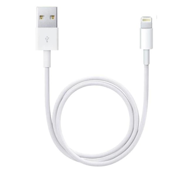 Cabo Carregador Apple Original Lightning para iPhone, iPad e iPod MD818 Original