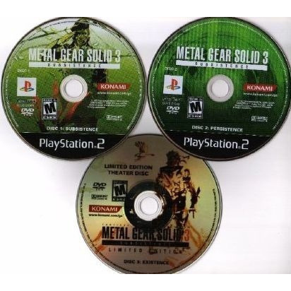 Jogo/cd Playstation 2 Original: Metal Gear Solid 3 - Ps2 -mf em