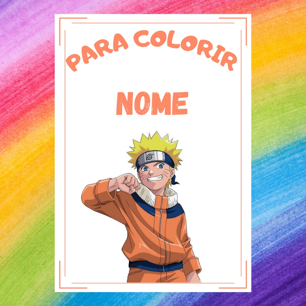 naruto para colorir90 –  – Desenhos para Colorir