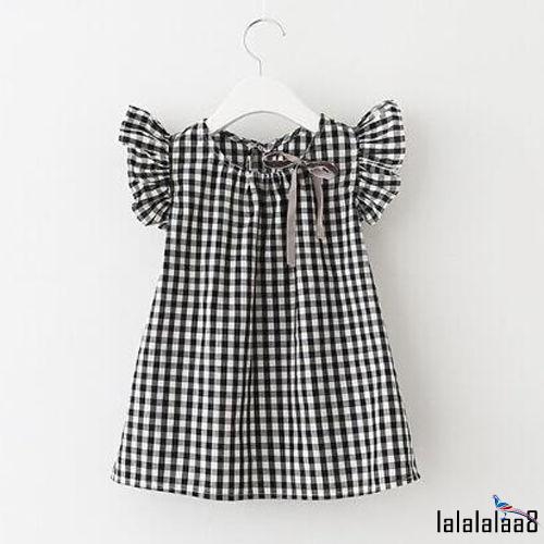 vestido xadrez para bebe