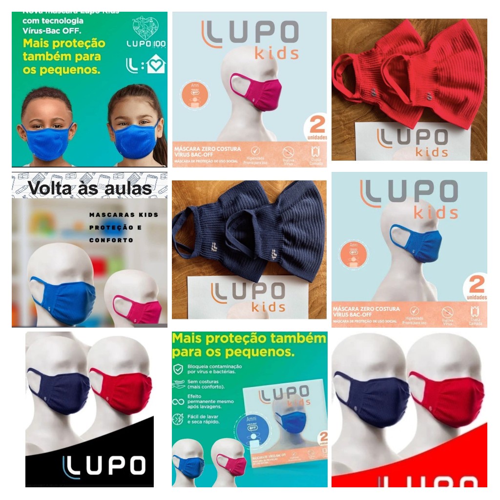 Máscaras Lupo Infantil: Onde Comprar | BuscaProdutos