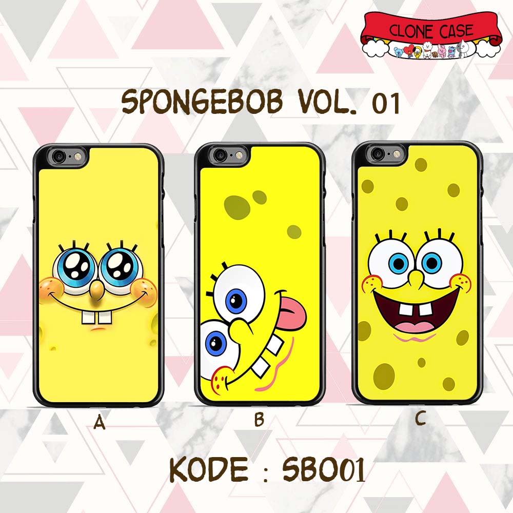 Caso Bob Esponja Hardcase Samsung A3 A5 A7 2015 2016 2017 2018 A8 2015 A6 A8 2018 Plus A8 Estrela A9 2018 A50 A50S A70 A