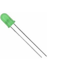 Kit 10 X Led Verde Difuso 5mm Arduino Uno Mega Pic Arm ESP8266 - pronta ...