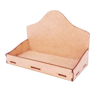 Kit 5 bandeja festa display de balcão expositor brownie M 30x15 cm pão de mel palha doces mdf cru em Oferta na Shopee