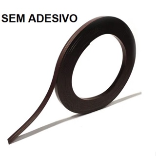Perfil Magnético Sem Adesivo Fita Imã Flexível 14,5 x 2 - 1 METRO - Artesanato e Tela Mosquiteira em Oferta na Shopee