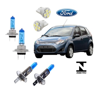 Lampadas Super Branca Farol Ford Fiesta 2007 2008 2009 2010 + Brinde PROMOÇÃO SHOPEE em Oferta na Shopee