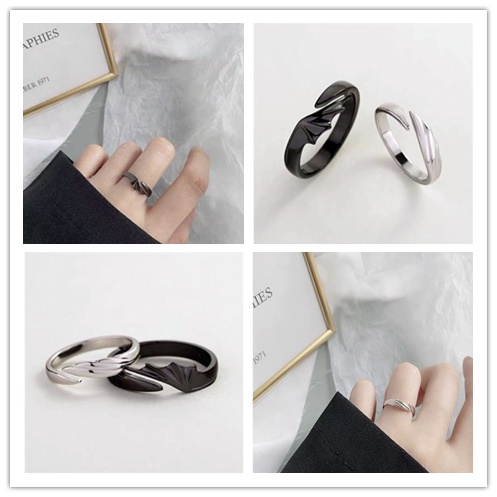 Anel Como Treinar o Seu Dragão Casal Banguela Furia da Luz Ajustável Preto ou Prata em Oferta na Shopee