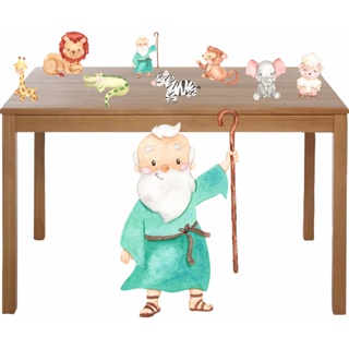 Kit Totens Display ARCA DE NOÉ - Display para mesa e chão em Oferta na Shopee