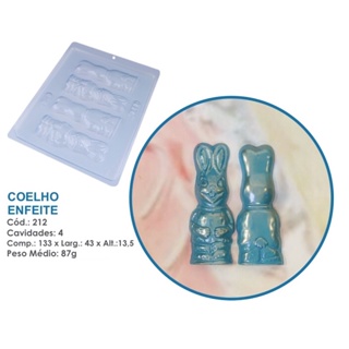 1~10 Forma Simples Coelho Enfeite 212 (L6) em Acetato BWB Para Bombom e Doces de Chocolate e Confeitaria em Oferta na Shopee