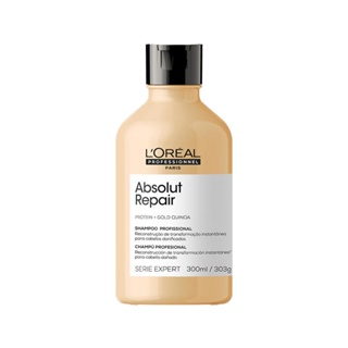 Shampoo L'Oréal Professionnel Serie Expert Absolut Repair Gold Quinoa 300 ml em Oferta na Shopee
