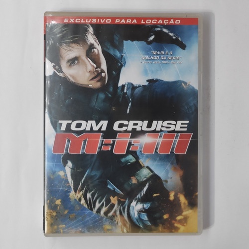 Dvd Missão Impossível 3 - Tom Cruise Filmes Em Dvd Original