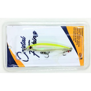 Isca artificial CRISTAL FISHING marca BPC testada e aprovada pega peixes como robalo tucunaré traíra dourado