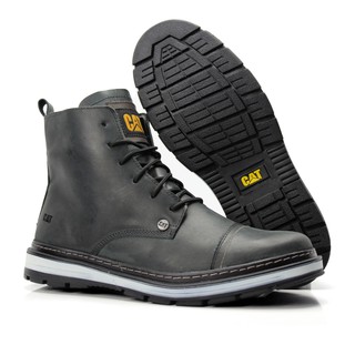 Bota Caterpillar de couro Masculina Botina Clássica Adventure Coturno Lançamento