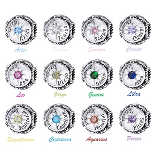 Bamoer Bead 925 Sterling Silver Constelação Série Guardian Charme Para Jóias De Pulseira DIY SCC1725