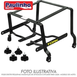 Suporte Bau 80 Litros Motoboy TORK Twister 250 ATÉ 2008